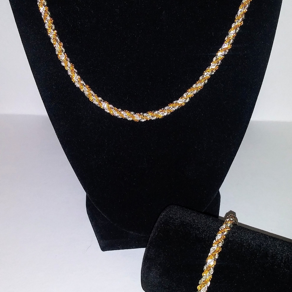 Necklace and bracelet